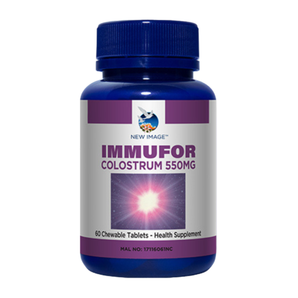 Immufor Colostrum 550mg (60 Chewable Tablets)