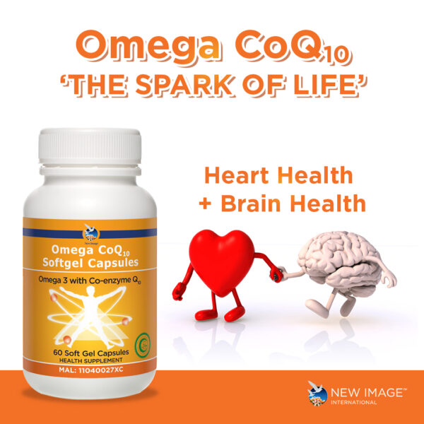 Omega CoQ10 60 softgel - Image 2